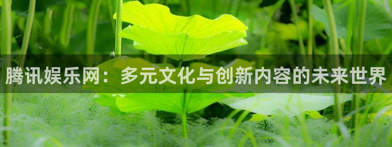 奇亿娱乐app注册地址：腾讯娱乐网：多元文化与创新内容的未来世界